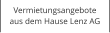 Vermietungsangebote aus dem Hause Lenz AG